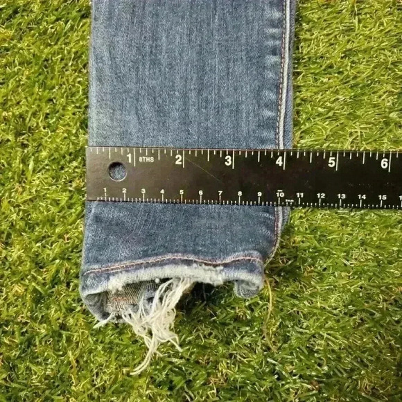 American Eagle Outfitters Jeans Super Stretch X Sz 0 Short - Picture 7 of 9